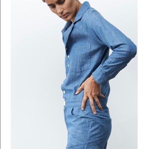 Olympia Etal Jax Longsuit Chambray Jumpsuit